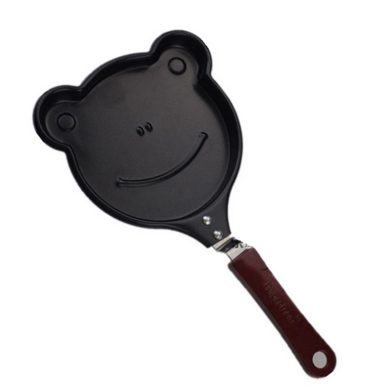 1Pc Funny Cartoon Frog Shape Children DIY Breakfast Omelette Mold Pan Mini Flat Non-stick Kitchen Cooking Tool