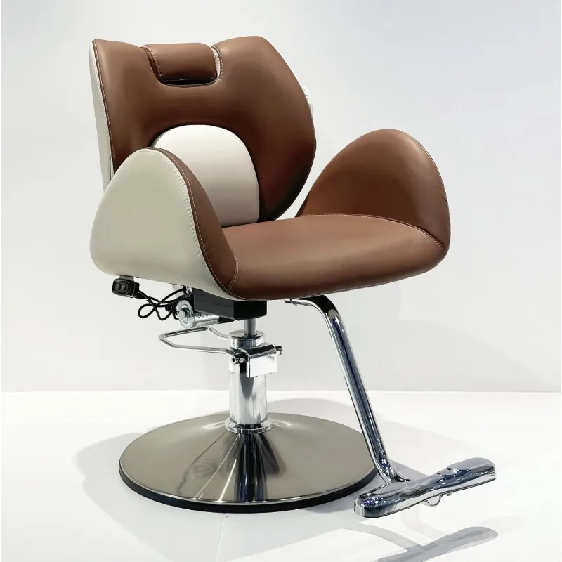 Luxury Display Hair Barber Vintage Modern Fashionable Hair Barber Beauty Trendy Design Sillas Commercial Furniture