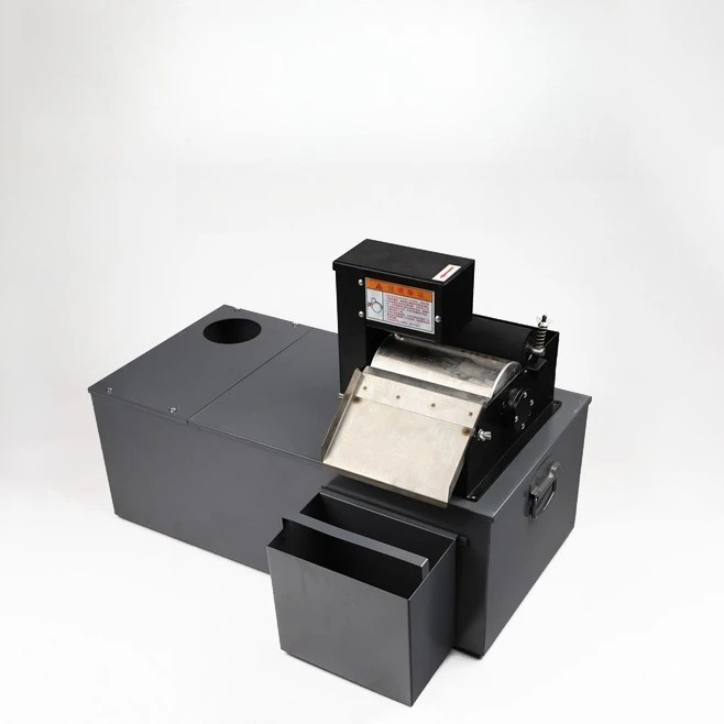 Magnetic separator, centerless cylindrical grinder, water tank purification rubber roller type, magnetic filter for iron