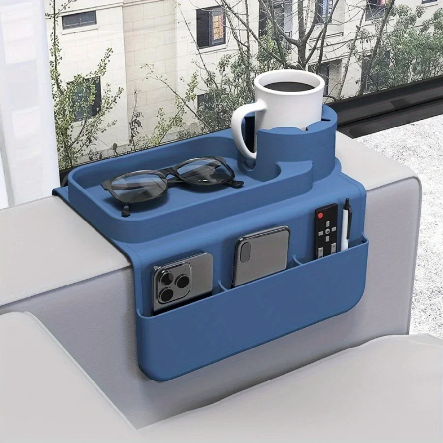 1pcs Beverage Coffee silicone sofa coaster Sofa armrest cup holder Multi-functional creative life cup holder cup holder