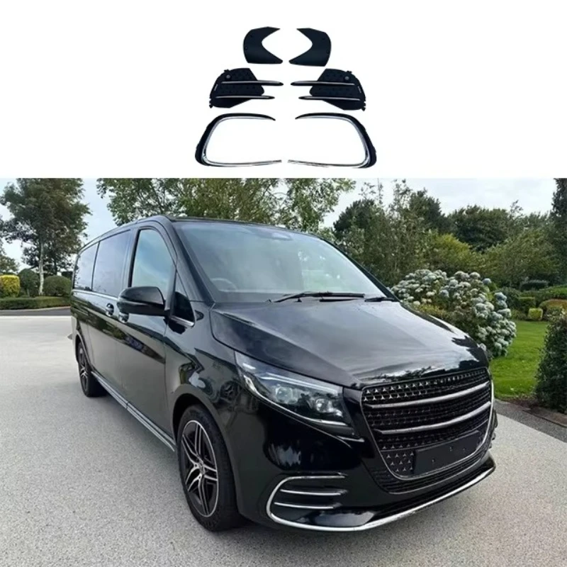 Suitable for 24 Models Front Bumper Fog Light Frame Base Eyebrow air Outlet Modification