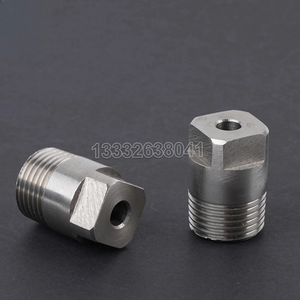 10pcs/lot 304 Stainless Steel HH Full Cone Nozzles – Multi-Size for Industrial Cleaning, Flue Gas Cooling Quenching Applications
