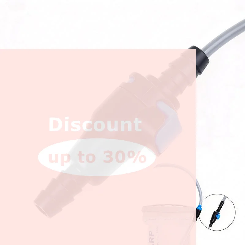 [Quick Install Water Bag Tubing Connector Leak Resistant Universal Fit for Hydration Bladders Hiking Climbing]