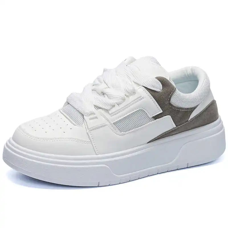 Thick Heeled Anti-skid Men Shooes Walking Shoes Purple Sneakers Sport Low Prices Class Affordable Price New Season High-end