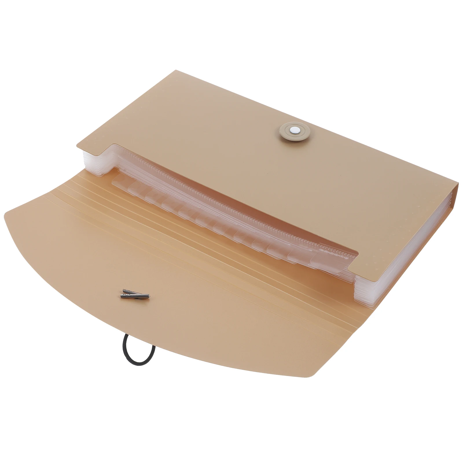 

13 Pockets File Folder Eco Friendly PP Material Waterproof Document Organizer Expanding Accordion Folder Colored Labels