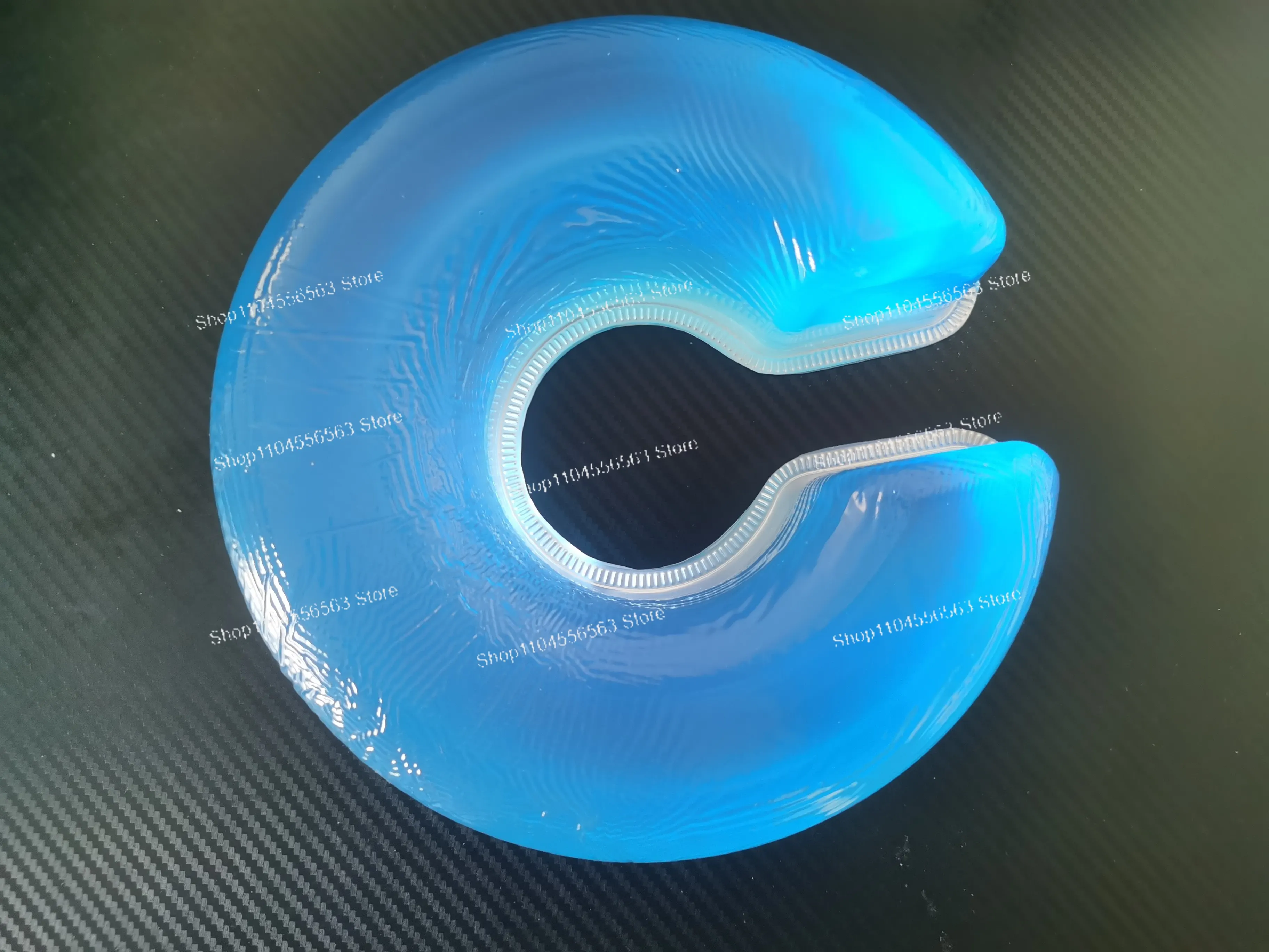 C-Shape Open Head Positioning Pad – Medical-Grade Gel & Silicone Cushion for Surgical Table & Patient Positioning
