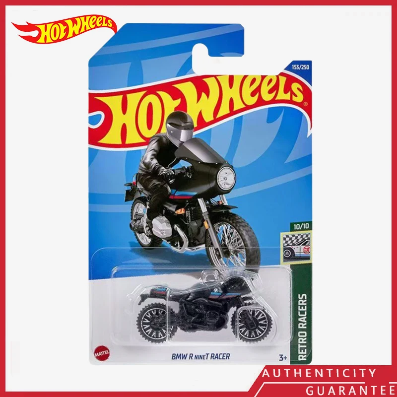 [В наличии] HOT WHEELS оригинальная модель автомобиля BMW R NINET RACER из сплава, модель готового автомобиля, модель игрушки