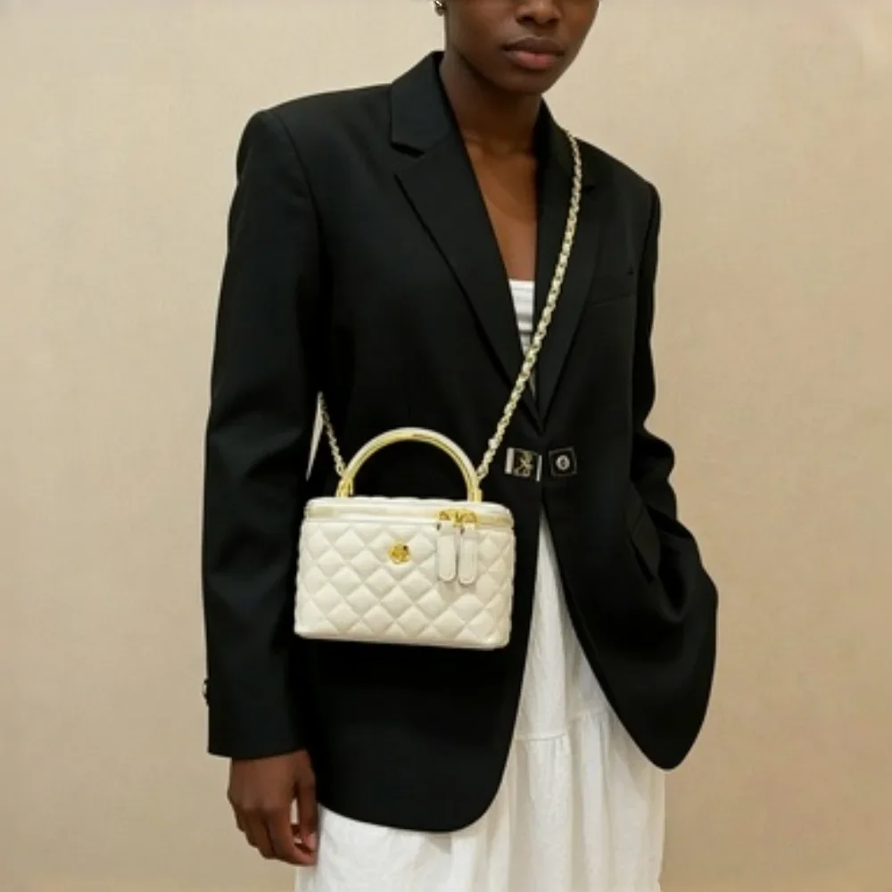 

Women Elegant Solid Color Handbag 1PC Perfume Style Minimalist Casual Shoulder Crossbody Bag