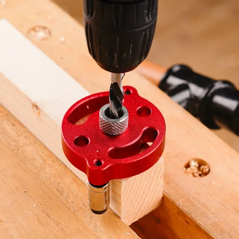 New Vertical Doweling Jig Woodworking Hole Puncher Self-centering Drill Guide Locator For DIY Furniture Connection Tools