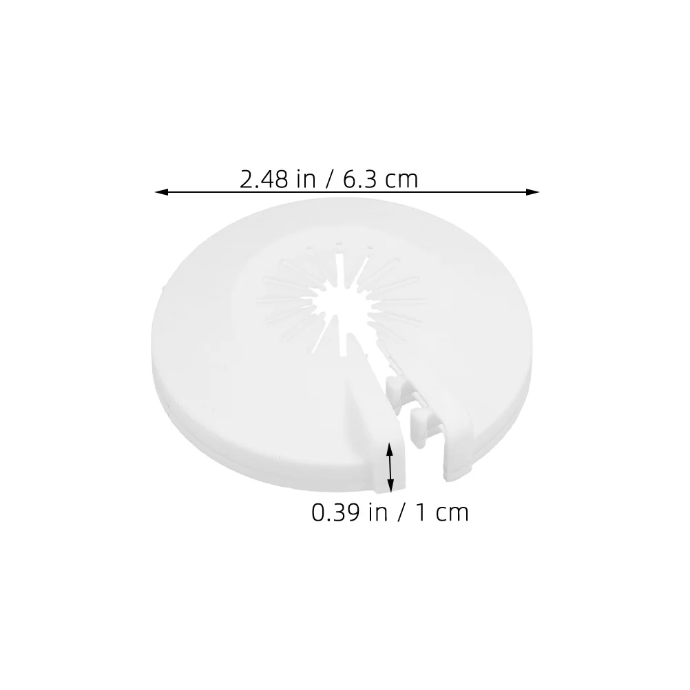 12 pezzi piastra antincendio universale 15/20 resistente al calore staccabile per uso industriale in ufficio domestico installazione nascosta a parete