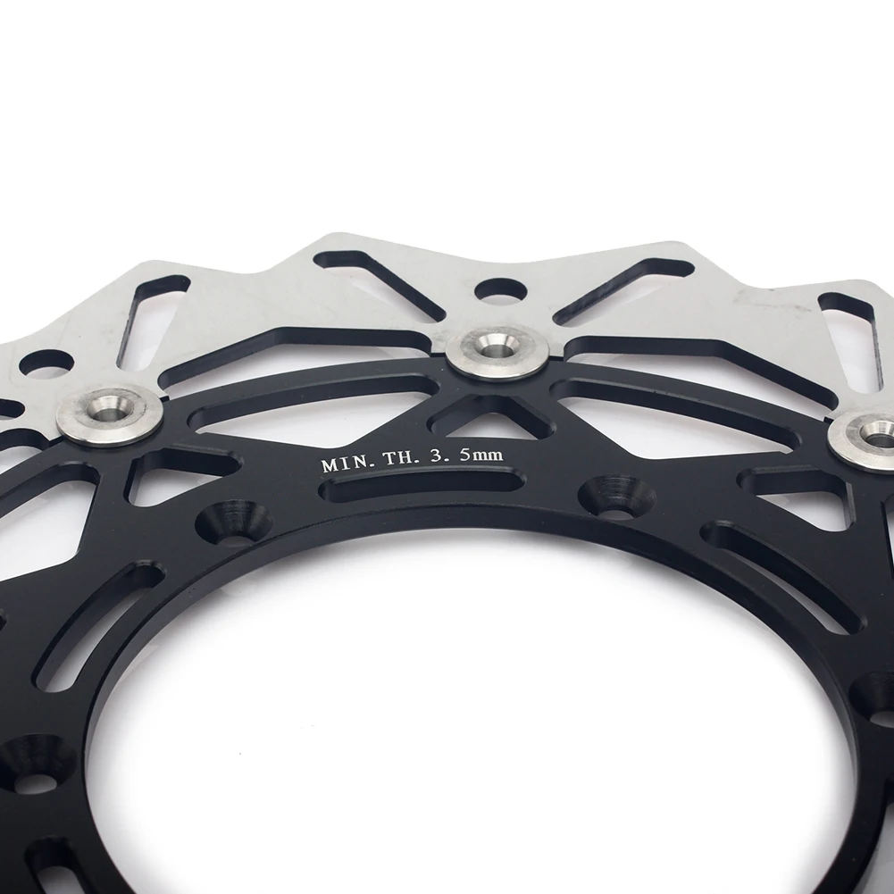 WR250F 20-25 WR450F 19-25 YZ250F YZ450F YZ250FX YZ450FX 16-25 YZ125 YZ250 17-25 23 320mm Front Brake Disc Disk Rotor + Bracket