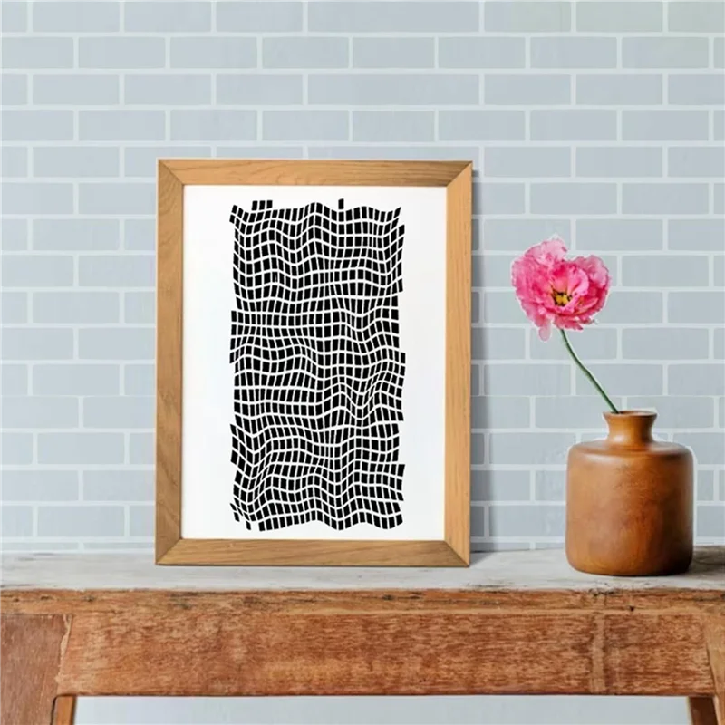 

AS60-36 шт. трафареты для поделок, трафареты для наслоения кирпичных точек, смешанные трафареты с художественной текстурой для рисования на изготовлении карточек