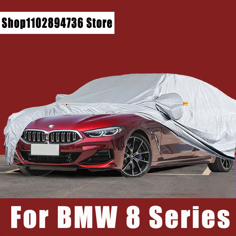 

For BMW 8 Series spur Full Car Covers Outdoor Sun uv protection Dust Rain Snow Protective Auto Protective cover