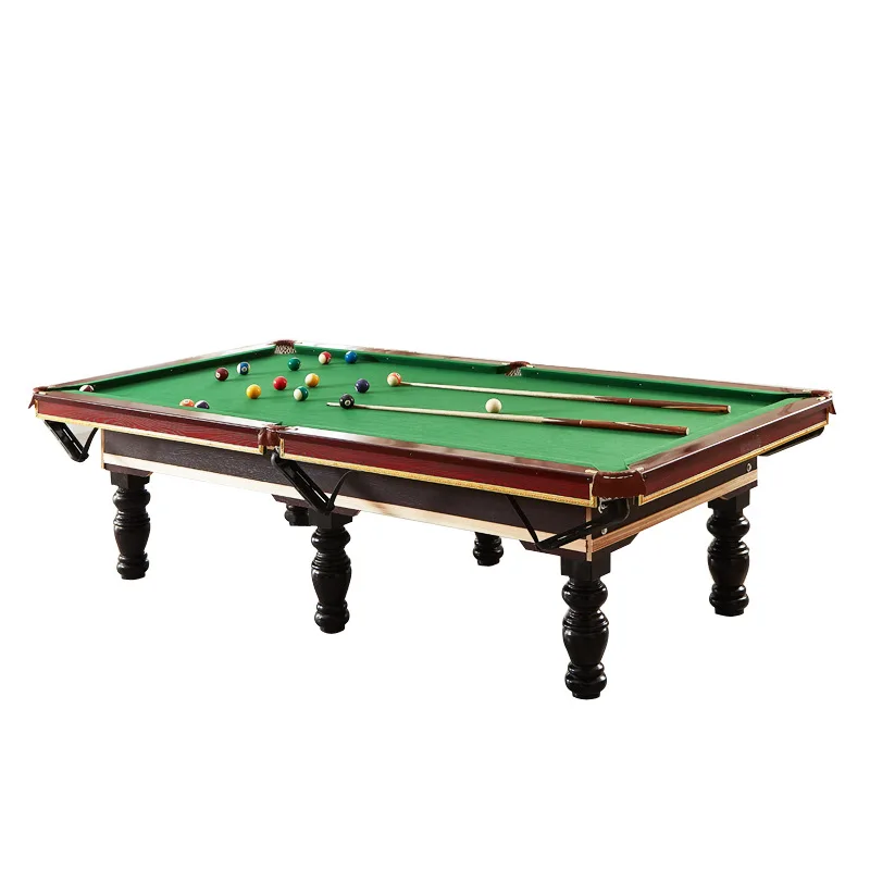 Standard billiard table home adult standard American black 8 billiard table billiard table tennis table in one