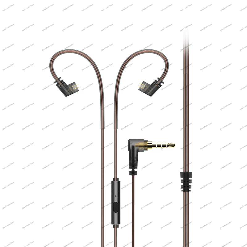 لافيالأذن LE1 HIFI ديناميكية داخل الأذن سماعات الأذن المهنية المرحلة رصد سماعات مع كابل انفصال 2pin 0.78 مللي متر