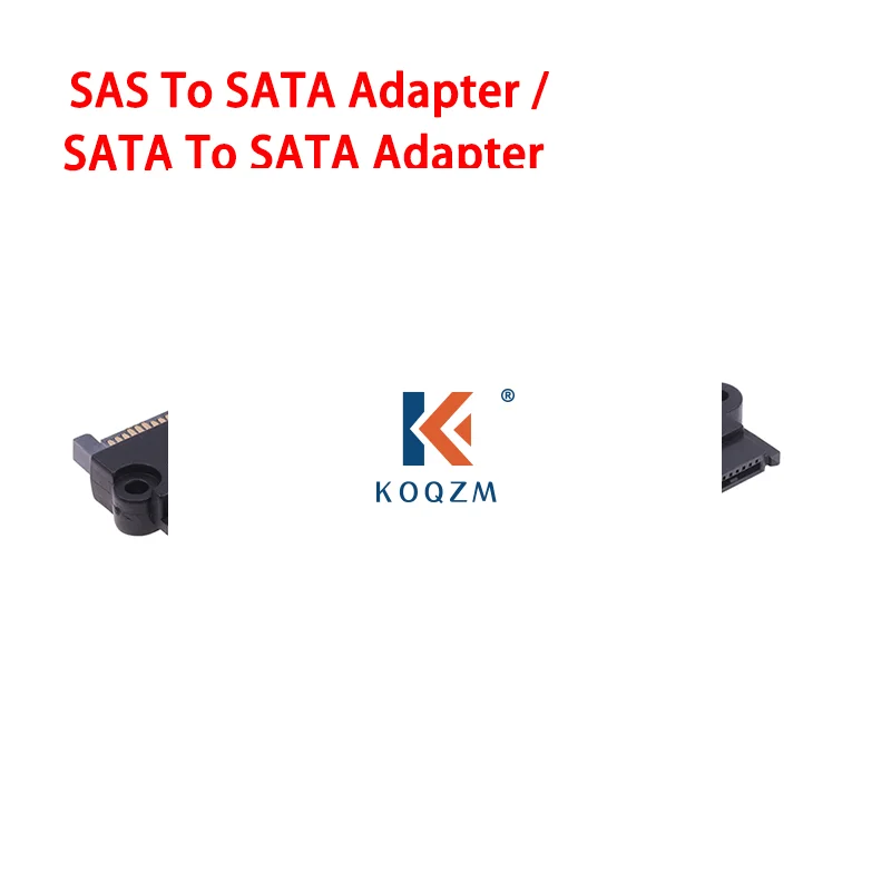 

1pc Sff-8482 Sas To Sata 180 Degree Angle Adapter Converter Straight Head Sata To Sata Converter for home and professional use