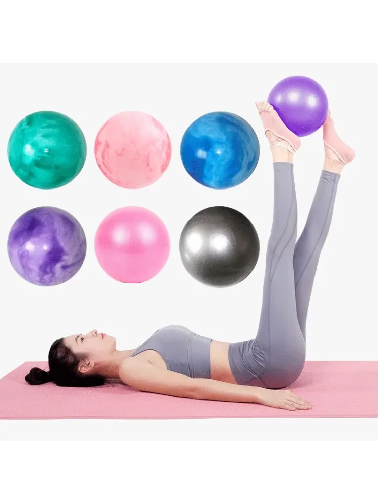 25cm Yoga Ball Exercise Gymnastic Fitness Pilates Ball Balance Exercise Gym Fitness Yoga Core Ball Indoor Training Equipment