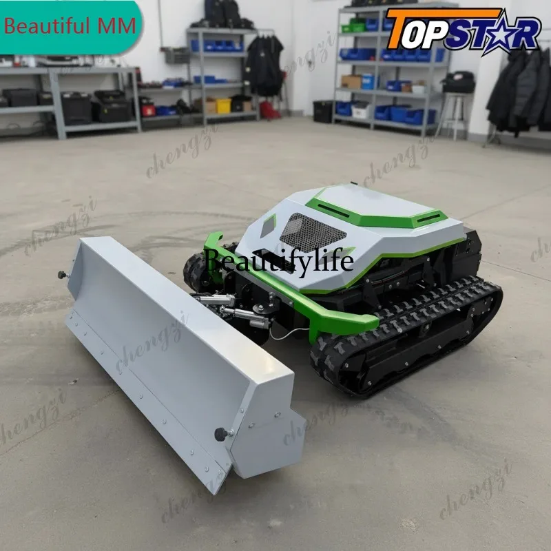 

M138 Asmt Cutomized Remote-controlled Adjustable Grass Shredder Snowplow Lawn Mower Bulldozer Multifunctional for Sale