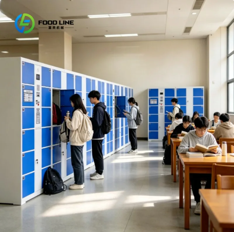 Intelligent Storage Locker Cabinet Smart Parcel and Personal Storage System for Office Building