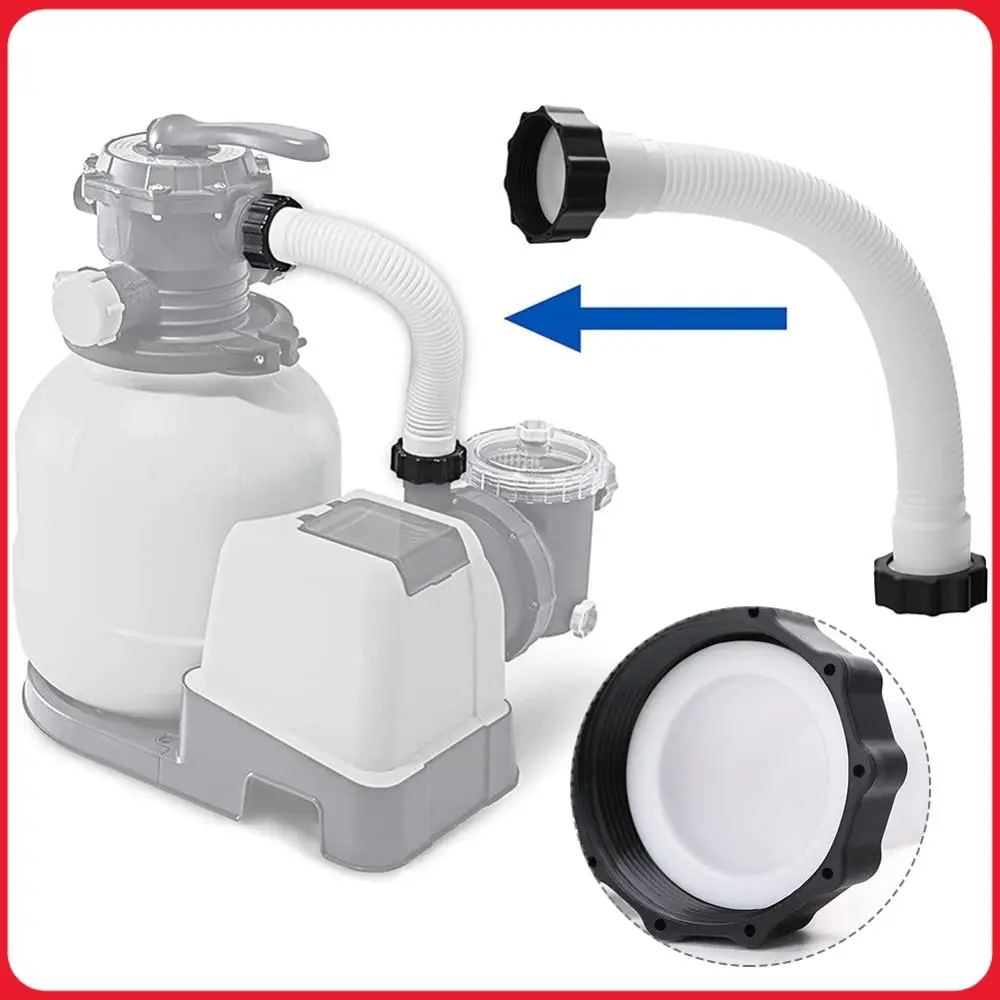 11535 Pool Filter Pump Hose 16 Inch Replacement Hose for Intex Pool Sand Filter Pumps Saltwater Systems