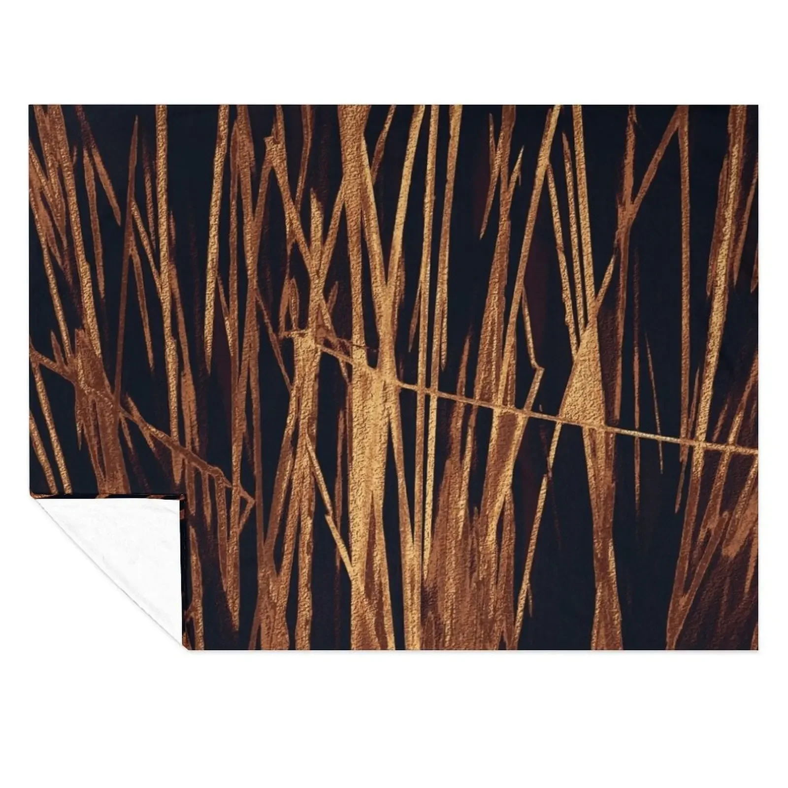 

Glamorous copper stalks Throw Blanket for babies manga Sofa bed plaid Blankets