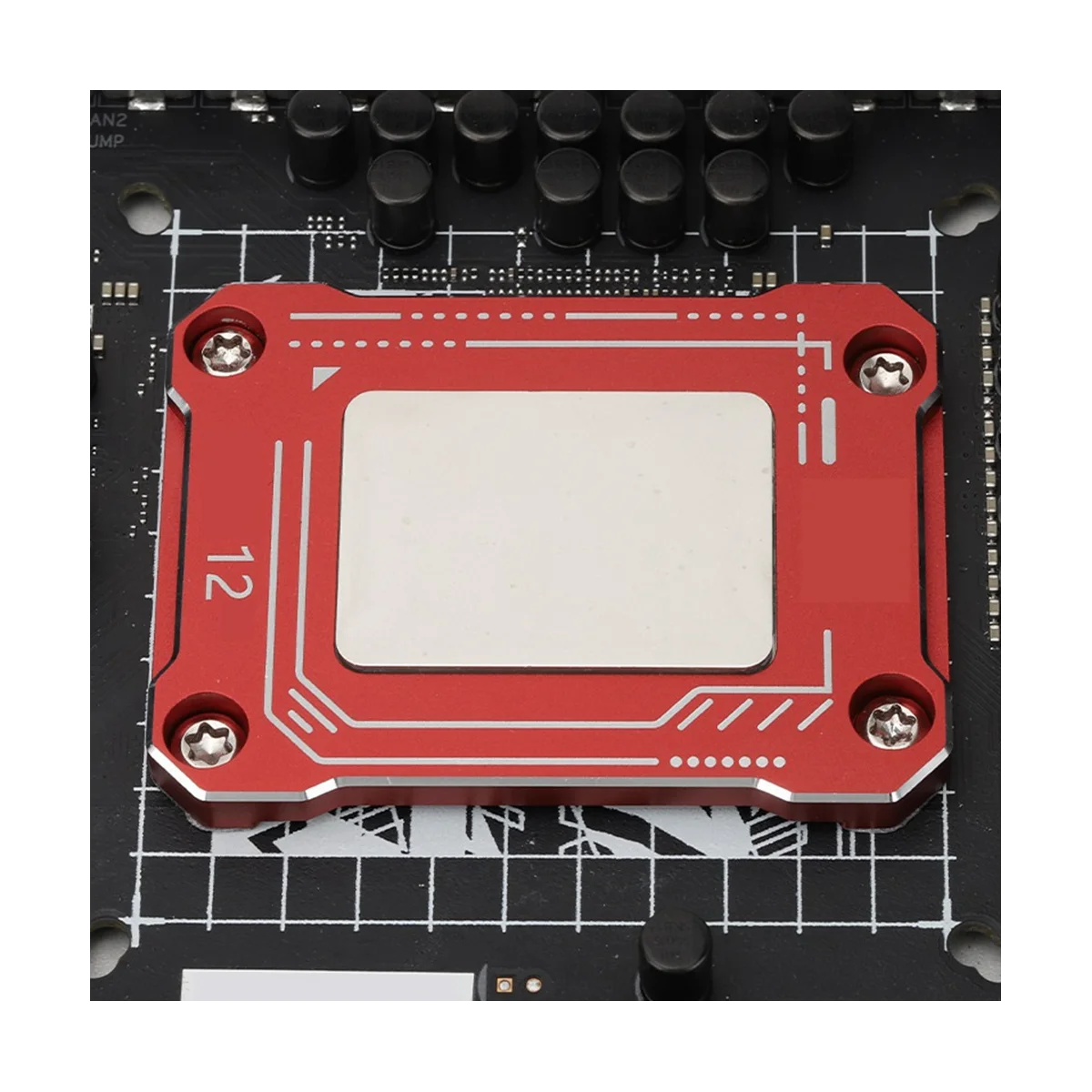 Lga17xx/18xx-bf第13回のcpu,矯正バックル,cpu,固定バックプレーン (c)