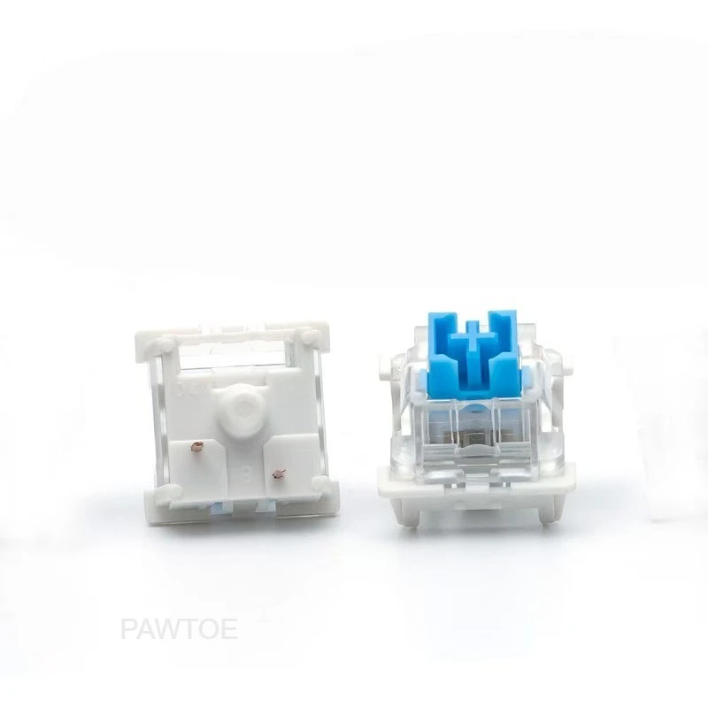 50 Stück Tastatur-Clicker für 3D-Druck, staubdicht, 3-Pin blaue mechanische Tastaturschalter für 3D-gedruckte Clicker-Fidgets – Detail 3