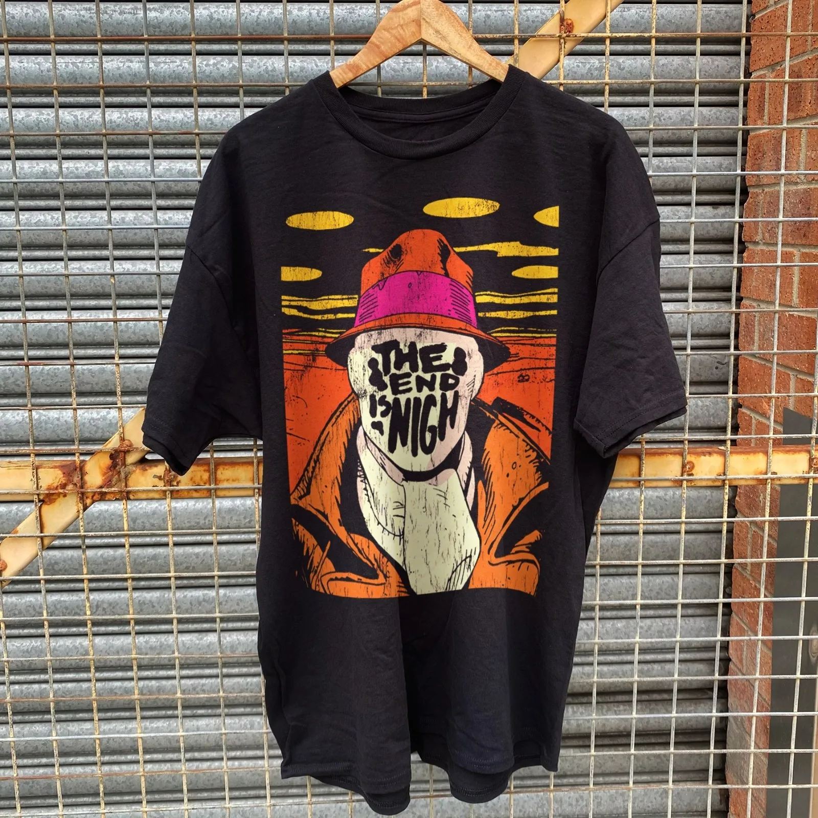 

ФУТБОЛКА RETRO RORSCHACH «END IS NIGH» S-5XL