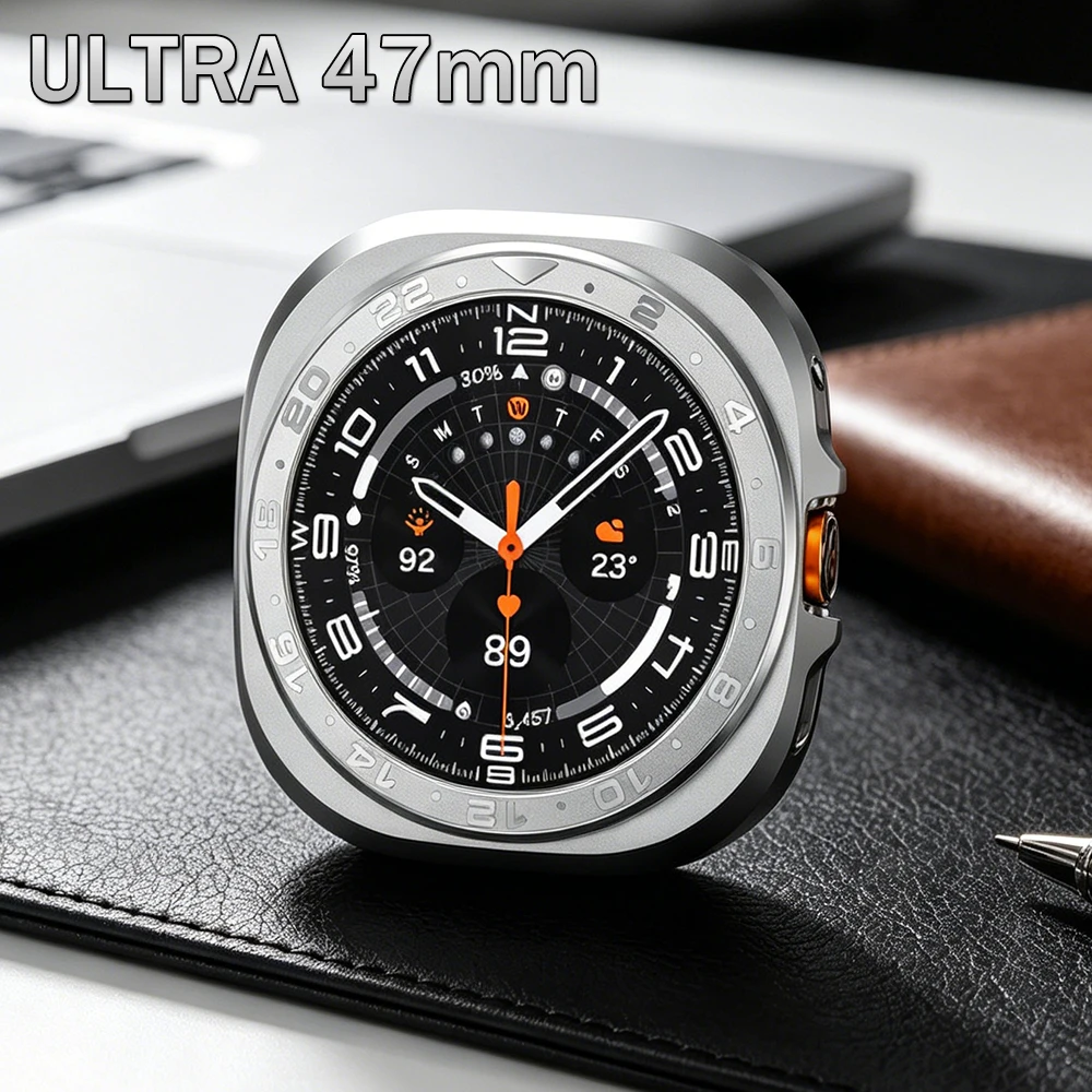 

Aluminum Alloy Case for Samsung Galaxy Watch Ultra 2025 Metal Protect Cover for Samsung Galaxy Watch Ultra 47mm 2024 Luxury Case