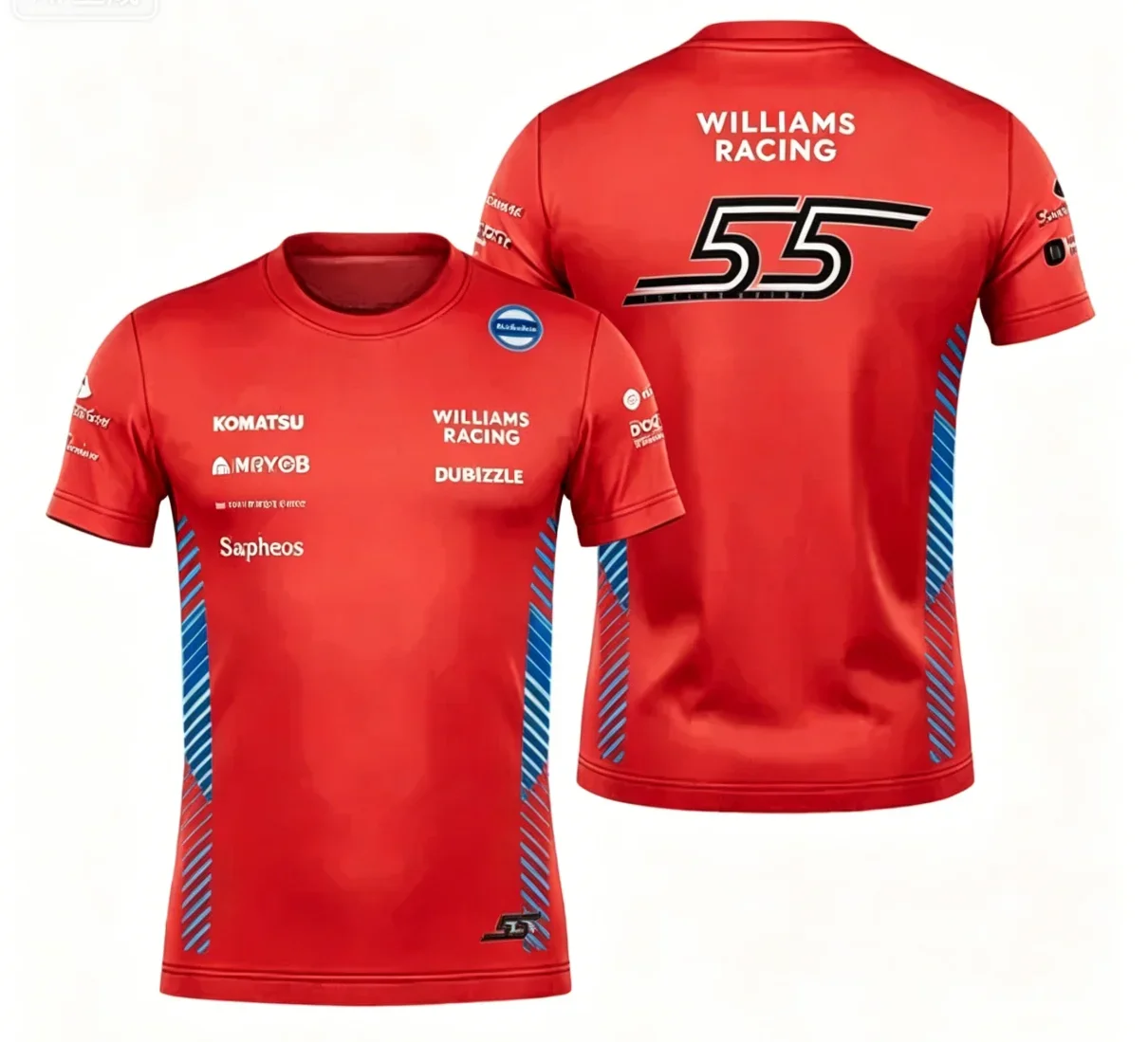 Camiseta del Equipo 2026, Camiseta de Fórmula Barcelona Carlos 2025, Camiseta para Hombres, Mujeres y Niños, Camiseta para Fanáticos, Camiseta con Estampado 3D