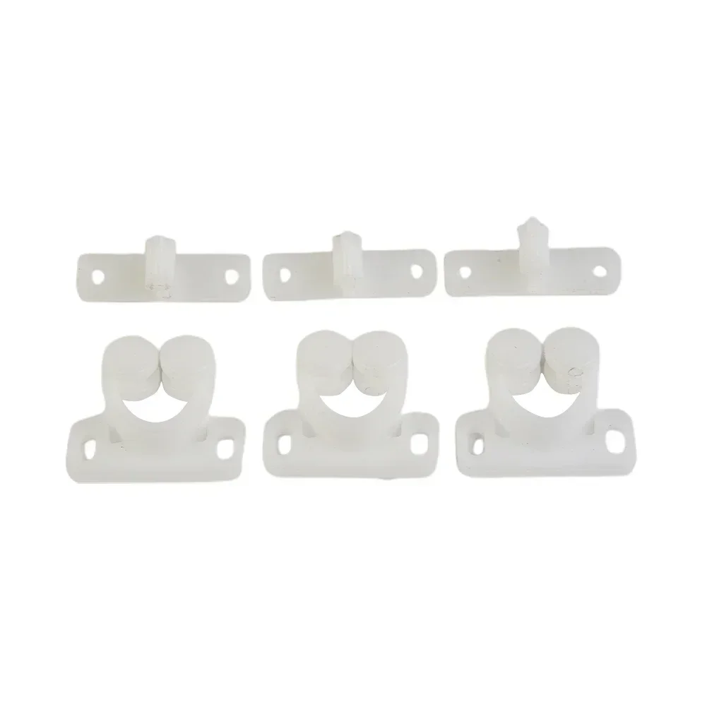 3pcs Marine Boat Ball Catch Door Cupboard Spring Roller Latch ABS Plastic For Home Furniture Cabinet Closet Dresser Latch Catch