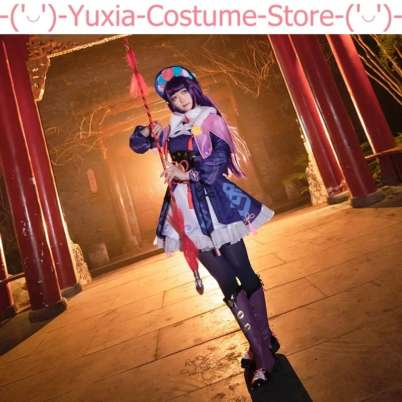 Genshin Impact Yun Jin Lolita vestito da donna Costume Cosplay Cos gioco Anime Party Uniform Hallowen gioca vestiti di ruolo abbigliamento