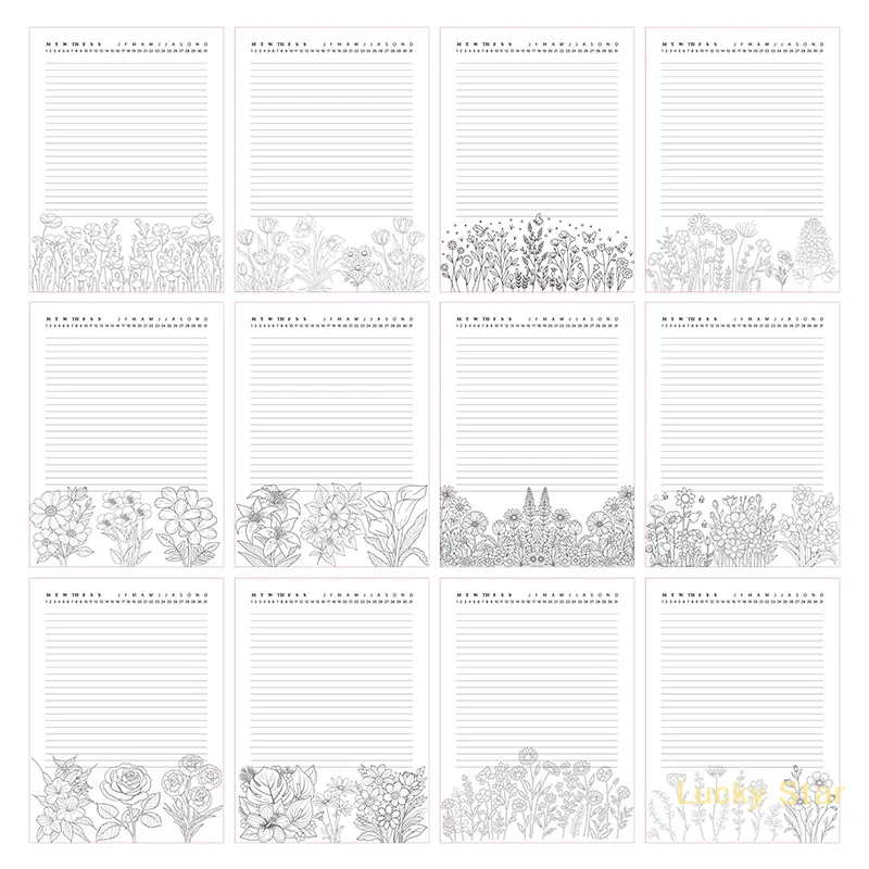 Color-In Spiral Notebook & Daily Planner, Undated ADHD Planner For Adults And Students, 8.27x 11.22 Spiral Bound To-Do List