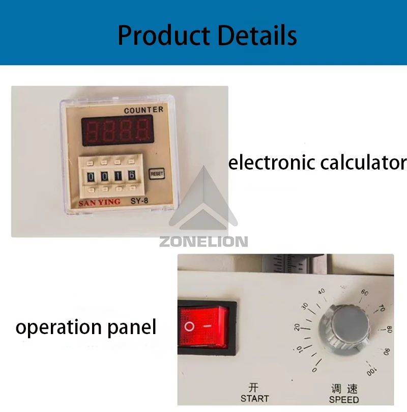 Electrical Desktop Instruction Brochure Paper Machine Automatic Leaflets Folding Machine Sheet Folding Folder Machine