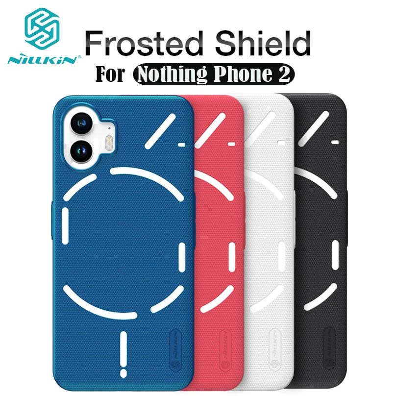 For Nothing Phone 2 Case NILLKIN Super Frosted Shield Case Hard PC Ultra-Thin Protection Back Cover For Nothing Phone Two Phone2