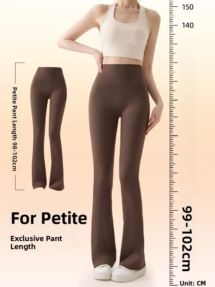 Spodnie do jogi z wysokim stanem arkskin Bell Bot Sl Wygodna odzież wierzchnia Wiosna Jesień Modne spodnie damskie plus size