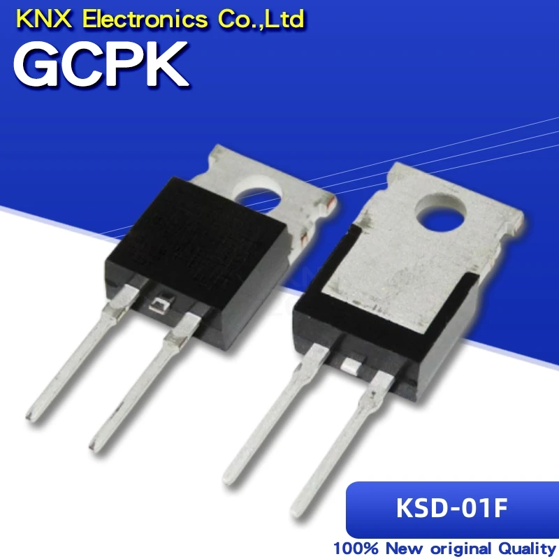 5PCS KSD-01F 40 45 50 55 60 65 70 80 85 degree normally closed thermostat switch Temperature Control TO-220 KSD-01