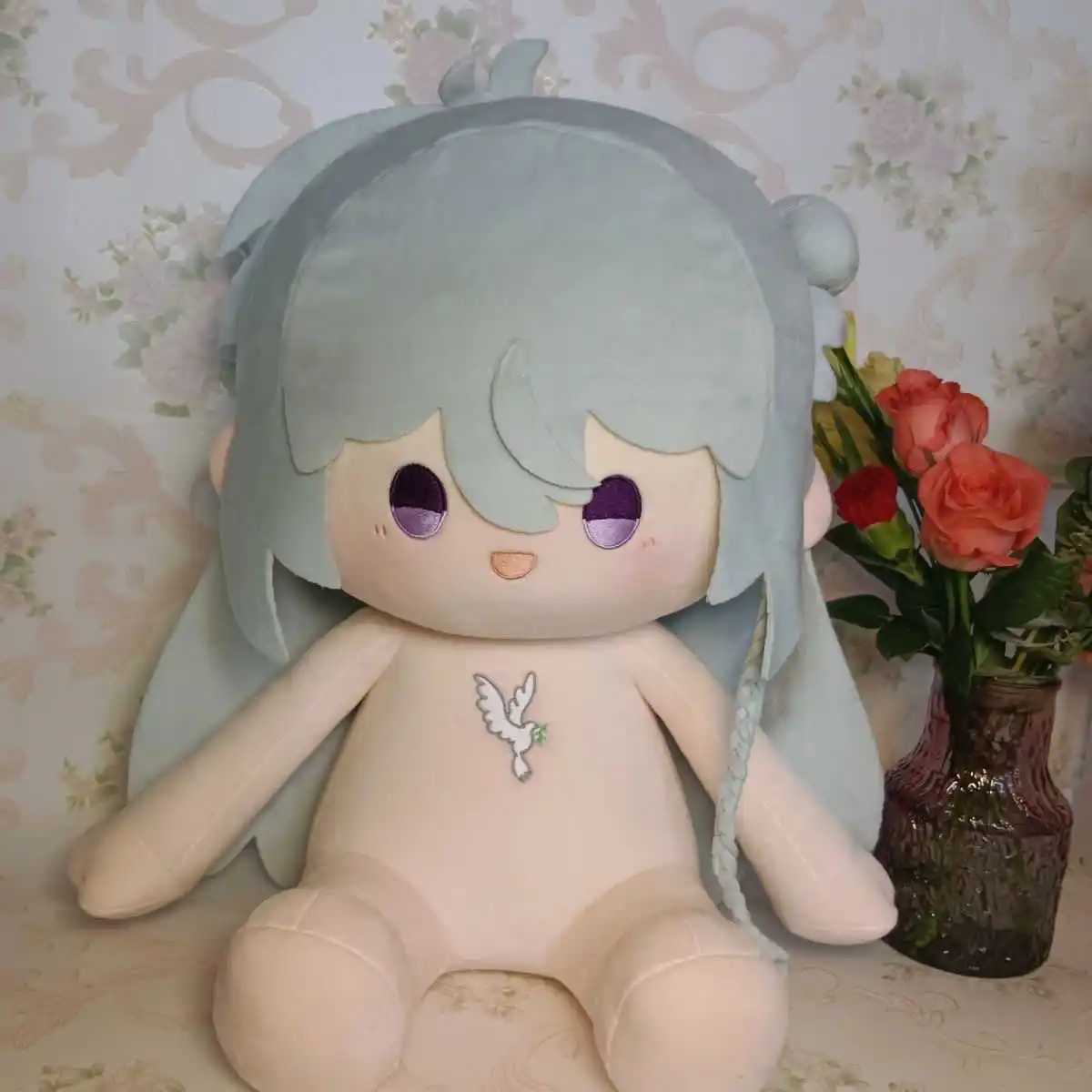 

40cm Ensemble Stars Hibiki Wataru Anime Attributes Plush Doll Body Dress Up Stuffed Toys Sitting Posture Figures Pillow Gift