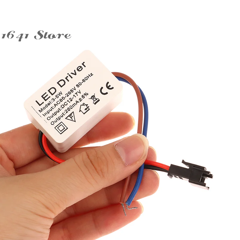 

（NEW）1PC LED Driver, 1-3W to 24W Constant Current, Transformer Power Adapter for Lighting Strips