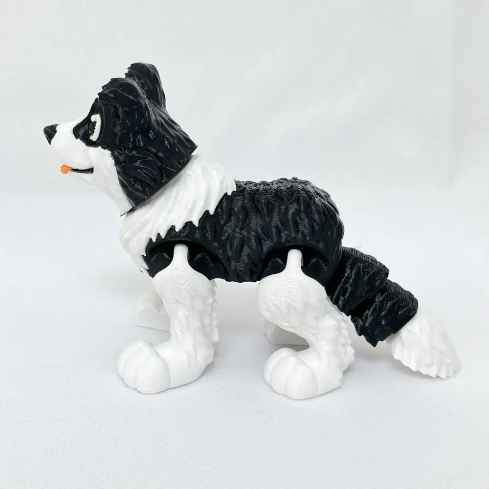 

Многосуставная 3D-печать, подвижная модель собаки, кукла, многосоставная такса, игрушки, коллекция 3D-печати