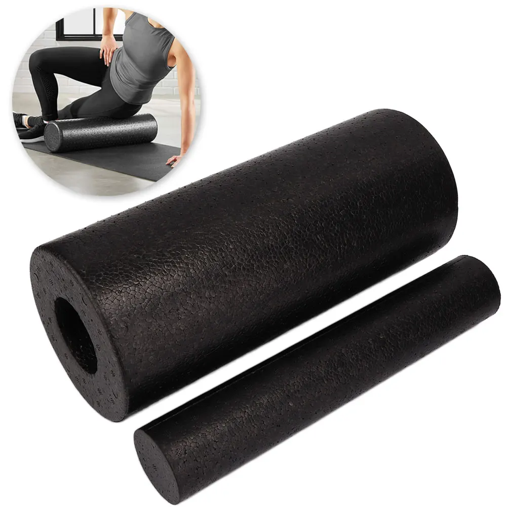 2 In 1 Hollow  Yoga Column Foam Roller Set EPP Muscle Relieve Massage Roller Gym Fitness Equipment