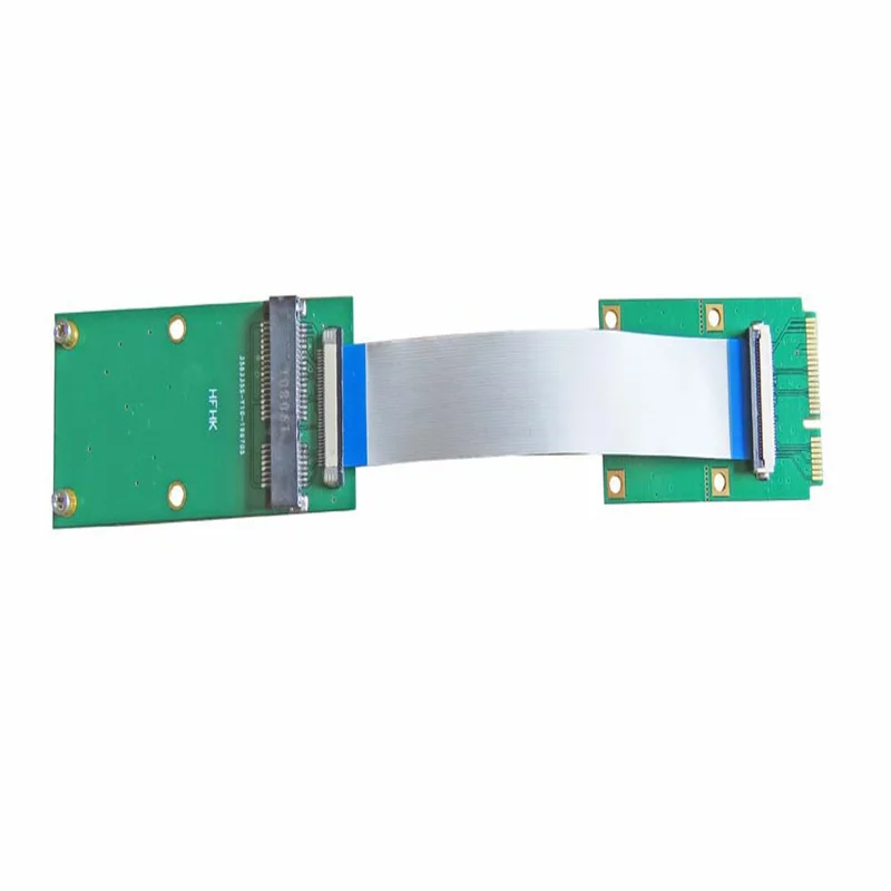 Mini PCIE WiFi Wireless Network Interface Controller, MSATA, SSD, Cabo de Extensão SATA, Sem fio