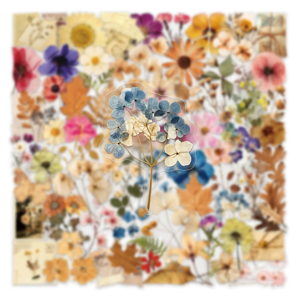10/30/50/100 pçs retro plantas estéticas flores graffiti adesivos dos desenhos animados decalques portátil telefone scrapbook diário decoração adesivo