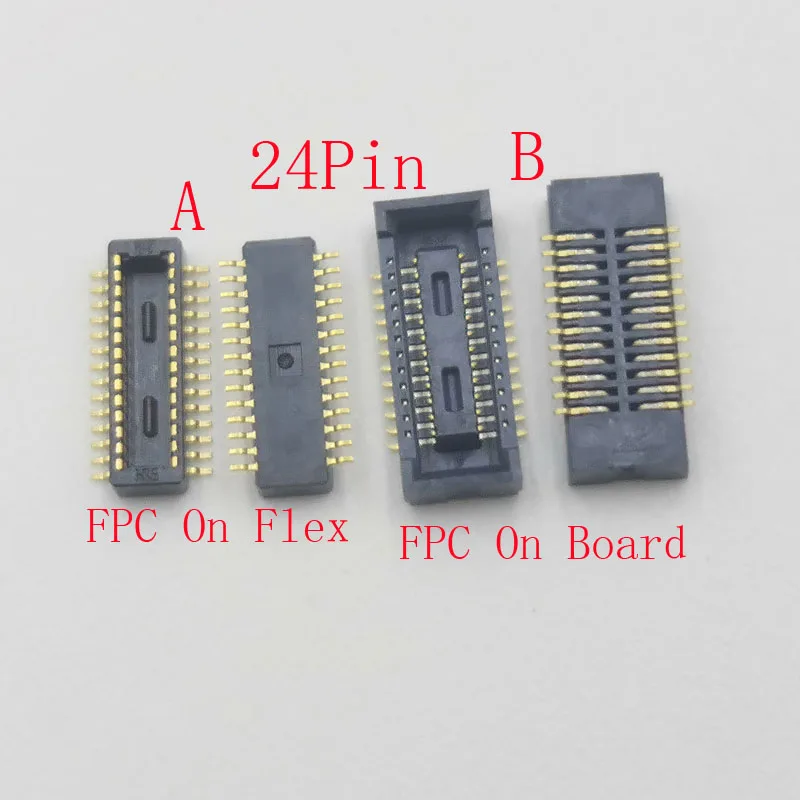 1-2Pcs Touch Lcd Display Screen FPC Connector Flex Cable Plug Jack Board For Garmin Forerunner 645M 935 935XT 945 245 645 24 Pin
