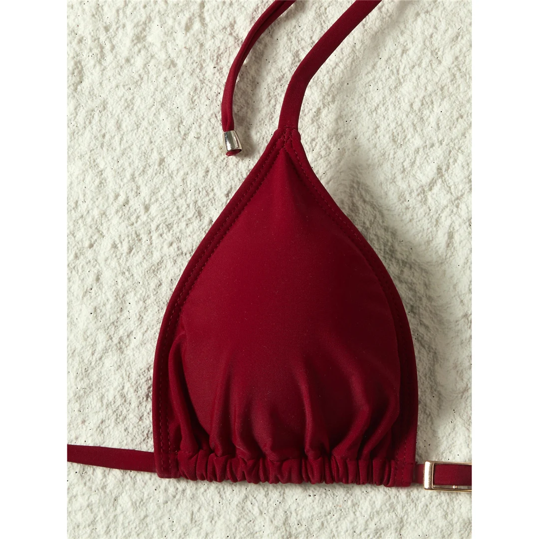 S - XL, tiefes V-Ausschnitt-Design, Strick-Fischnetz-Material, Damen-Badeanzug, einteiliger Badeanzug, Damen-Monokini, rückenfreier Badeanzug, Badebekleidung, Modell V7832. – Detail 29