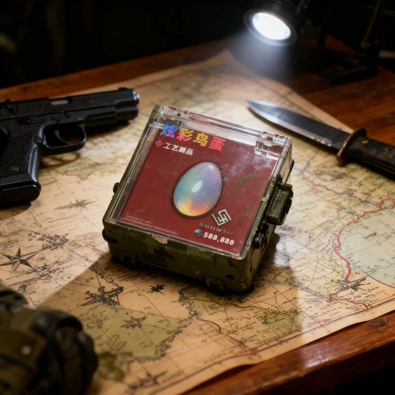 

Delta Force Game Peripherals Mini Colorful Bird Egg Gift Box Game Desktop Display Ornaments Collectible Birthday Gift Collection