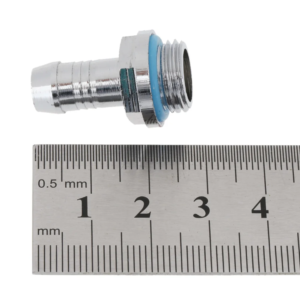 PC 수냉 시스템 액세서리용 소프트 튜브 호스 커넥터, G1/4 스레드