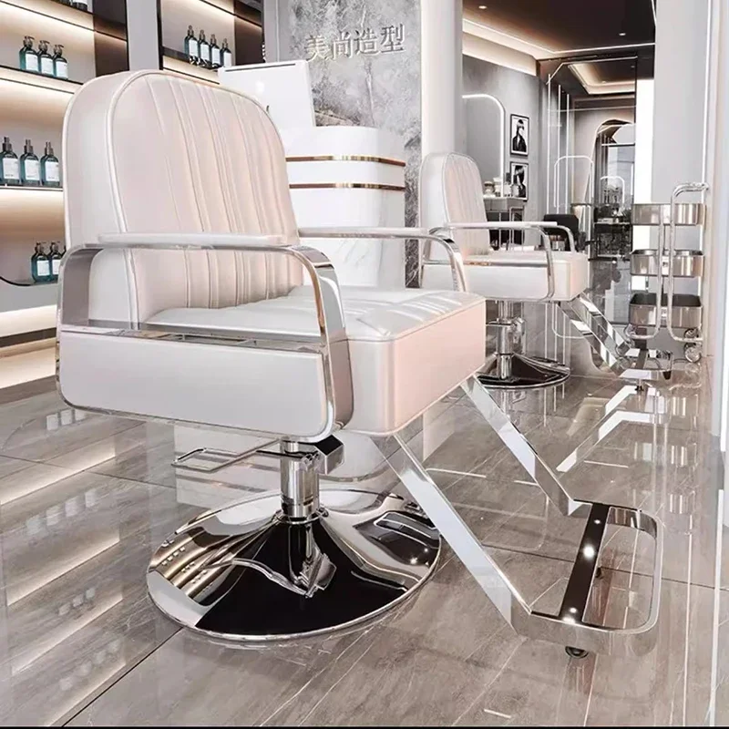 Hair Salon Exclusive Modern Barber Chairs Rotate Unique Luxury Salon Chairs Comfortable Chaise De Coiffure Salon Furniture