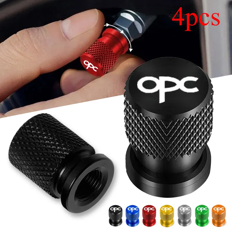 

Комплект из 4 колпачков на ниппель для шин Opel OPC, водонепроницаемые, защита от пыли