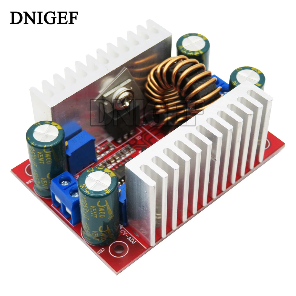 DC 400W 15A Step-up Boost Converter Constant Current Power Supply LED Driver 8.5-50V to 10-60V Voltage Charger Step Up Module